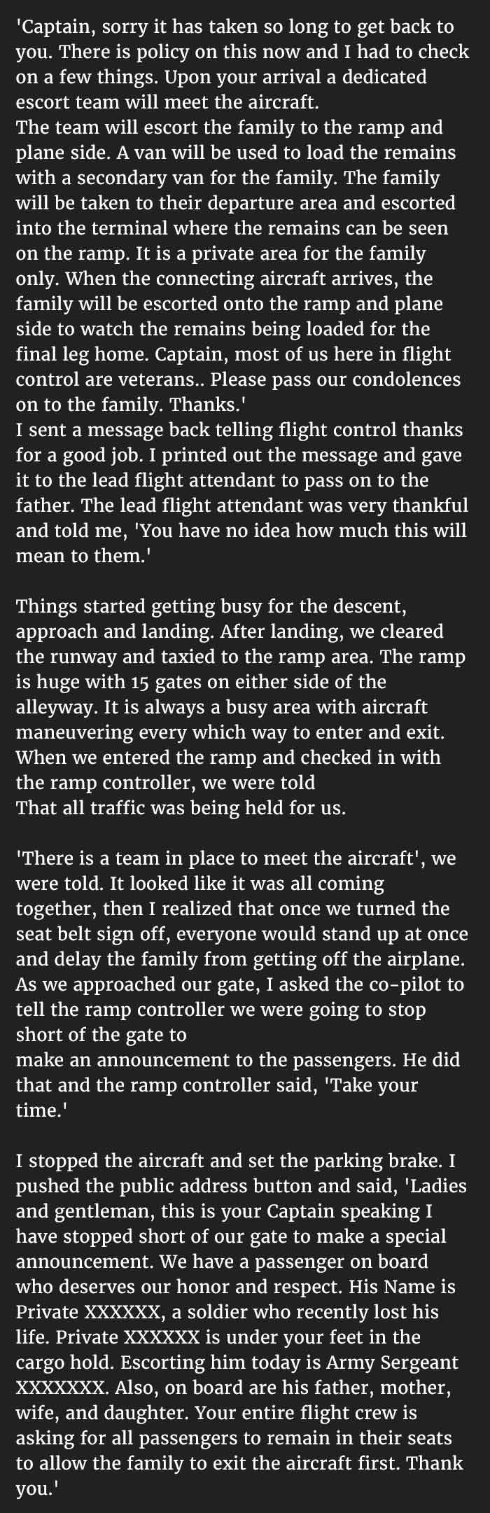 Aircraft Pilot Found Out He Has a Fallen Soldier And His Family On ...