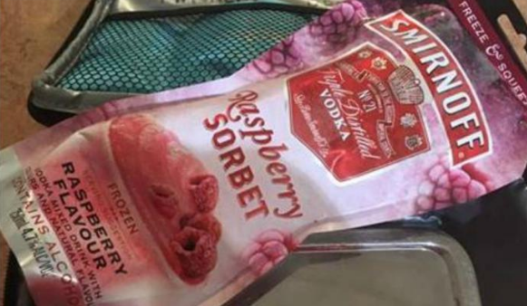 vodka-sachet