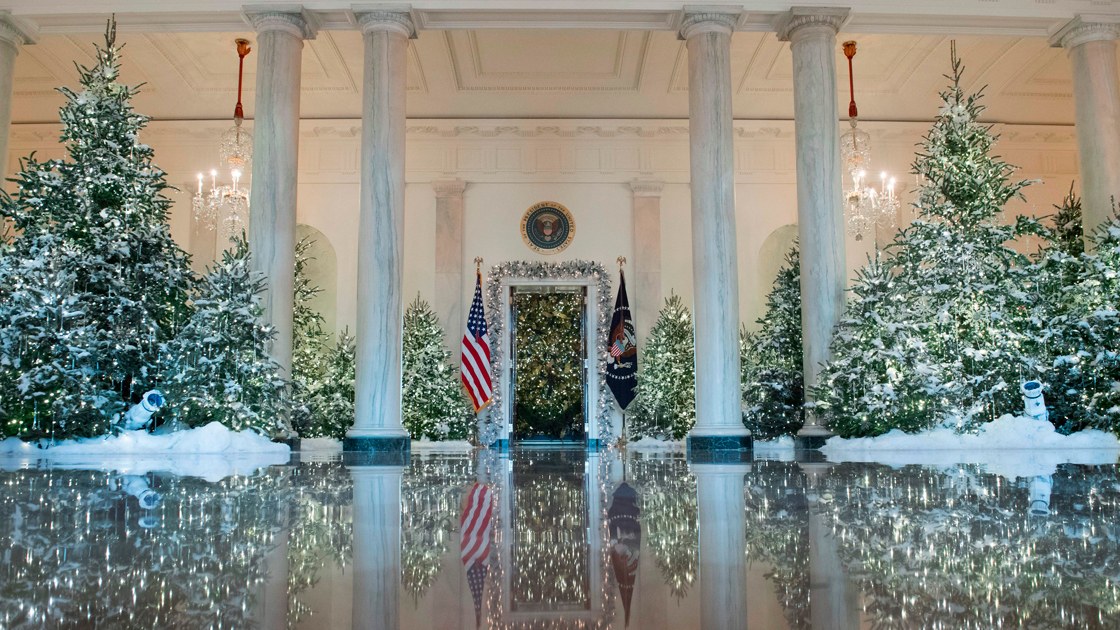 The White House Just Unveiled Its Christmas Decorations And They’re