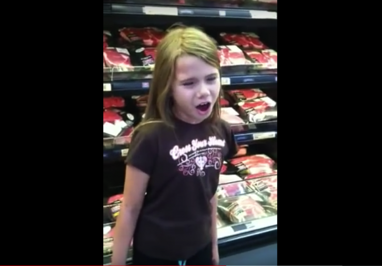 She Overhears Little Girl Singing In Walmart, Quickly Hits Record